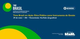 Imagem da notícia CGU realiza webinário sobre ética pública como instrumento de gestão
